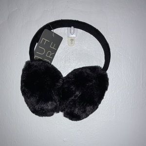 Short Pile Faux Fur Ear Muffs